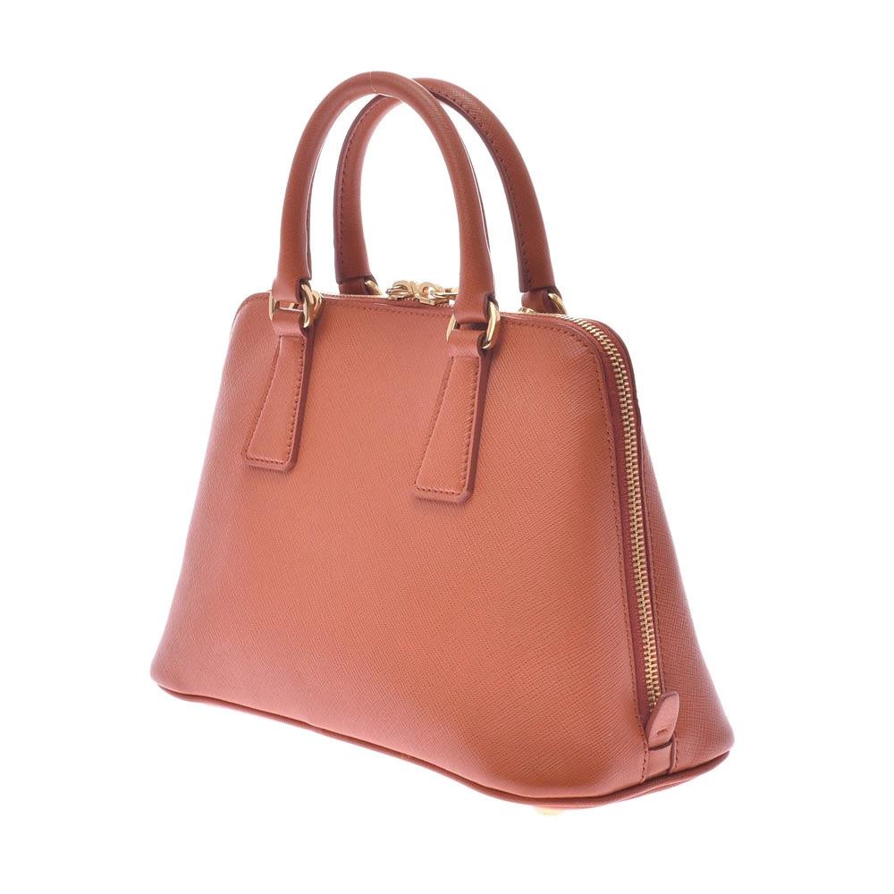 Prada Orange Handbag Saffiano Bag Papaya Orange